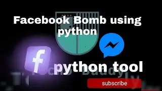 How to make a Facebook message bomb using python, python tool. (Techo buddy)
