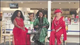 DAY 2 OF THE ELEGANT LADIES, GOOD SHOW AT BLACK HISTORY MONTH CELEBRATIONS MILTON KEYNES UK 