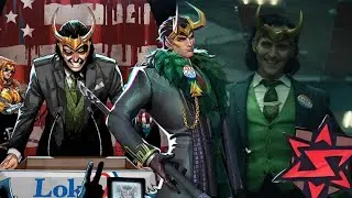 Loki sendo o suporte mais insuportável do Marvel Rivals.exe