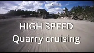 High speed quarry cruise | FPV Freestyle  💥💨