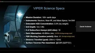 NASA Exploration Science Forum 2020 - D. Andrews