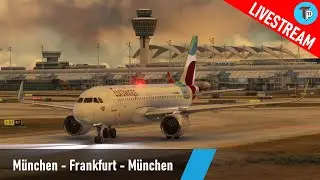 Flight Simulator 2020 | München - Frankfurt - München | Airbus A320neo | Eurowings | IVAO