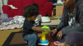 Fisher Price - Rainbow rings stack
