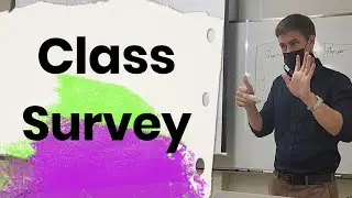 Class Survey English Speaking Activity