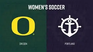 Portland Women's Soccer vs Oregon (1-1) - Full Game