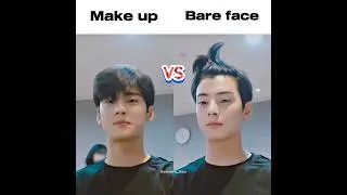 Cha Eunwoo removes the makeup and shows his bare face 💙