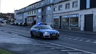 Einsatzfahrt FuStW Polizei Koblenz