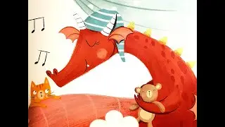 CHUT PAS UN BRUIT ! ( dragon endormi ).Histoire du soir pour s'endormir.