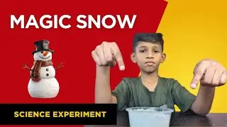 Make a Snow Man in Summer Using Fake Snow | Magic Snow Experiment | Smartivity My First Science Kit