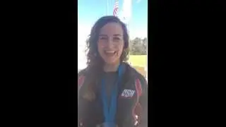 Sarah Scherer wins bronze medal at World Cup USA 3/30/14