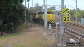 Watco Cattletrain 65N0 at Sunshine and Dinmore.