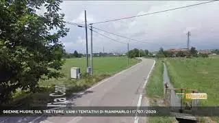 56ENNE MUORE SUL TRATTORE: VANI I TENTATIVI DI RIANIMARLO | 17/07/2020