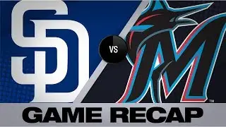 Paddack takes no-no into 8th in Padres' win | Padres-Marlins Game Highlights 7/17/19