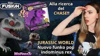 NUOVO Indominus Rex n' 1005 - Troviamo il CHASE? - Jurassic World per Funko Fusion - Novità pop 2024