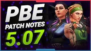 New HUGE Changes to Fracture & Agent Updates - VALORANT PBE Patch Notes 5.07 Overview