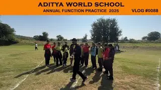 Aditya World School Gwalior | Annual Function Practice | Choreographed by VICKY ADITYA
