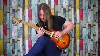 Guns N Roses - Sweet Child O Mine Solo - Sam Devonport cover (upside down)