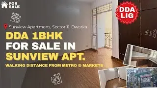 DDA LIG: Sunview Apartments - Просторная 1-комнатная квартира от DDA на продажу в секторе 11 Двар...