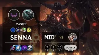 Senna Mid vs Corki - EUW Master Patch 12.2