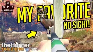 Traditional Bow Hunting WITHOUT SIGHTS Is My FAVORITE Way To Play! (TheHunter Call Of The Wild)