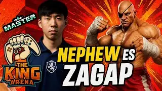 My Nephew Hit MASTER with the NEW SAGAT in Street Fighter 6👑🔥