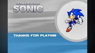 Ultimate Flash Sonic 2004 February 21 Full Game (Added To Y8 2006 December 27) Character Sonic
