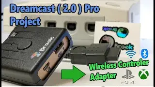 Dreamcast 2 (Pro) project. Brooks Wingman Converter SD Wireless Controller ps4 , Xbox , Switch