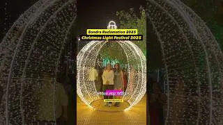 Bandra Reclamation | Carter Road | |Christmas & New Year #shorts #shortvideo #trending #video #yt