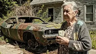 Neglected Dodge Challenger Left to Decay &mdash; Elderly Owner&rsquo;s Silent Goodbye, ASMR Car Revival