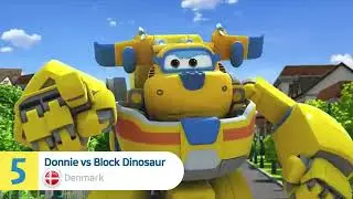 Donnie's best clips | Top 5 | Superwings Hot Clips Highlights