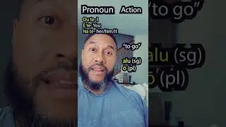 Samoan Verbs with Singular & Plural  Versions #samoanlanguage #bilingual #polyglot