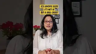 TCS layoffs 2025: Mid Managers at risk ⚠️ #ai  #TCSLayoffs #itjobs2025 #career #job
