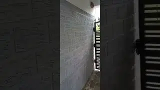3D brick design rustic