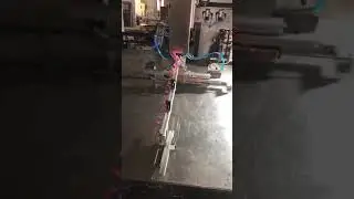 2D wire frame bending machine, butt welding