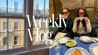 Weekly vlog: Winter in New York City, UES, office days, events & a Korean lash lift