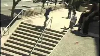 KICO & Oscar Meza Skateboarding IN The Blvd Skateboardco Promo Video What's it Called Part 2 of 2
