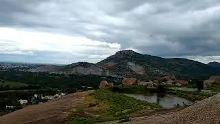Weekend Destination near Bengaluru - Mandara Giri Basadi Betta - Hill View