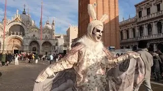 Carnival season kicks off in Venice