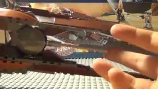 LEGO Star Wars Geonosian Starfighter set Review