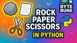 Rock Paper Scissor Game in Python |Python Mini Project for Beginners | Full Python Code Tutorial