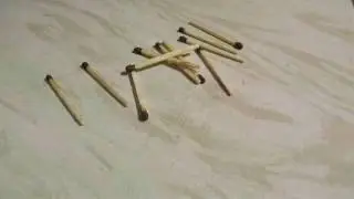 Как сделать спичку зажигающуюся от удара!!!