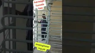 Full Height Turnstiles Gate