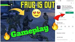 Finally 😍 FAUG Game Is Out!|| FAUG Game First Gameplay|| 26 January 💥Special💥||Seraphic YT