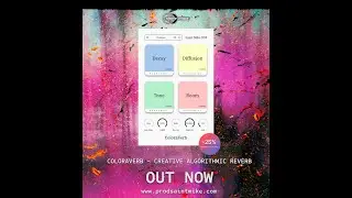 [НОВЫЙ ПЛАГИН] ColoraVerb &mdash; креативный алгоритмический ревербератор от Saint Mike DSP (VST3 и AU)