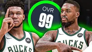 DAMIAN LILLARD MILWAUKEE BUCKS SIMULATION!