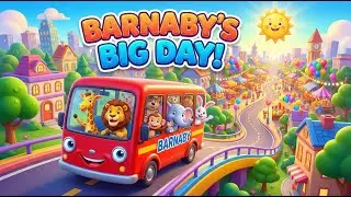 Beep Beep Barnaby | Children’s Rhyming Story | Kids Jungle Show