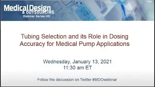Tubing Selection and its Role in Dosing Accuracy for Medical Pump Applications