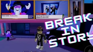 Break instory in Roblox Full game playing | scary Larry | evil friends