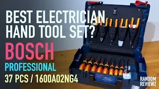 Best Electrician Set? Bosch Professional 37 pcs Hand Tool Set