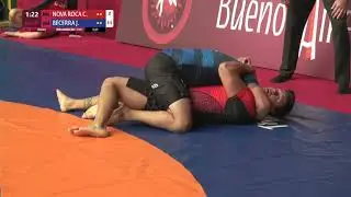 Round 2 Men's GP No-Gi - 84 kg: C. NOVA ROCA (BOL) v. J. BECERRA (USA)